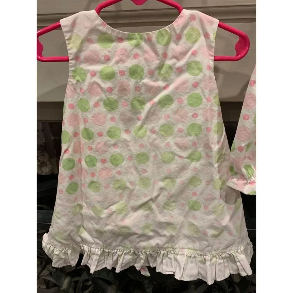 Orient Express baby outfit, polka dot size 24 months (Bin X)